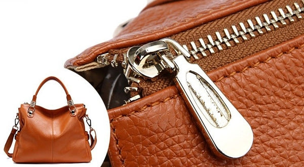 Genuine Leather Two Way Handbags