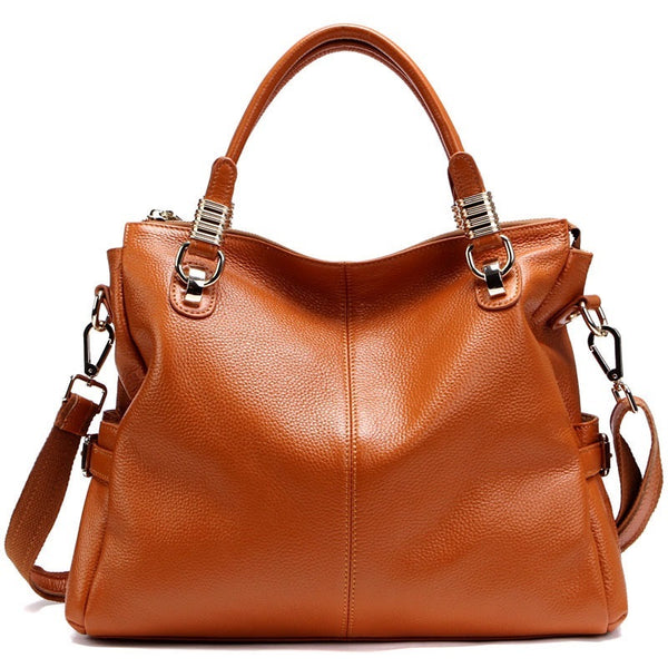 Genuine Leather Two Way Handbags