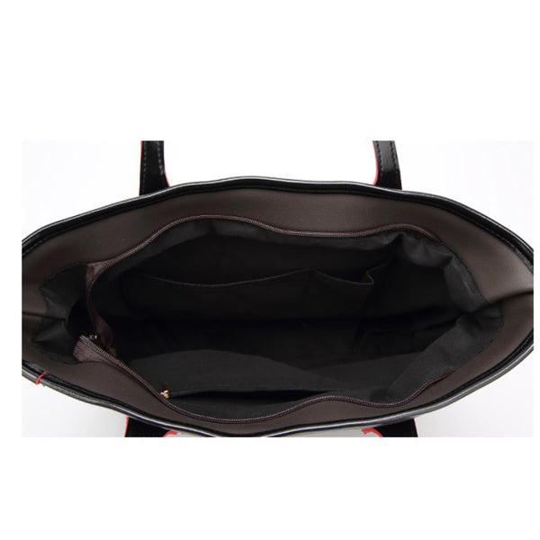 Candy Color Strap Chrome Tote Bag