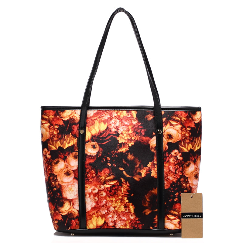 Vibrant Floral Casual Bag