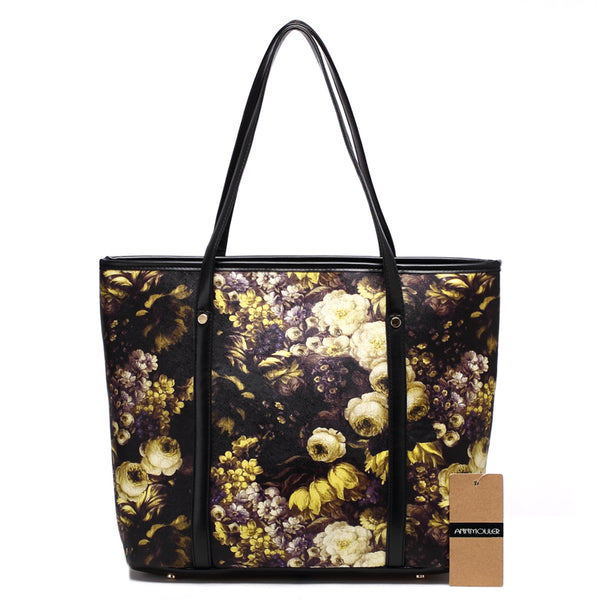 Vibrant Floral Casual Bag