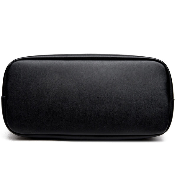 Elegant Chrome Two Way Tote Bag