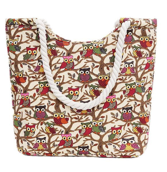Creative Print Casual Tote Bag