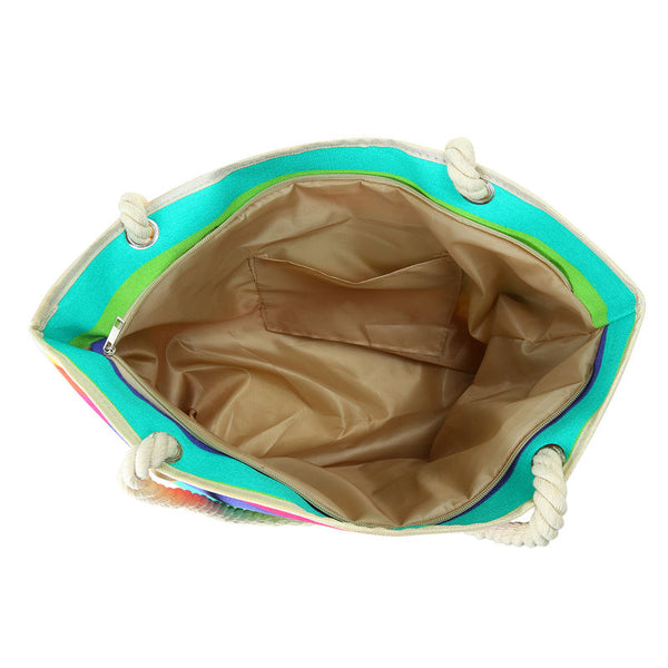 Rainbow Casual Tote Bag
