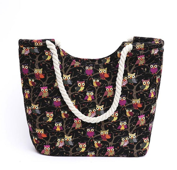 Creative Print Casual Tote Bag