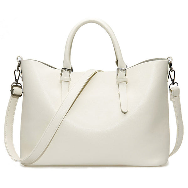 Elegant Chrome Two Way Tote Bag