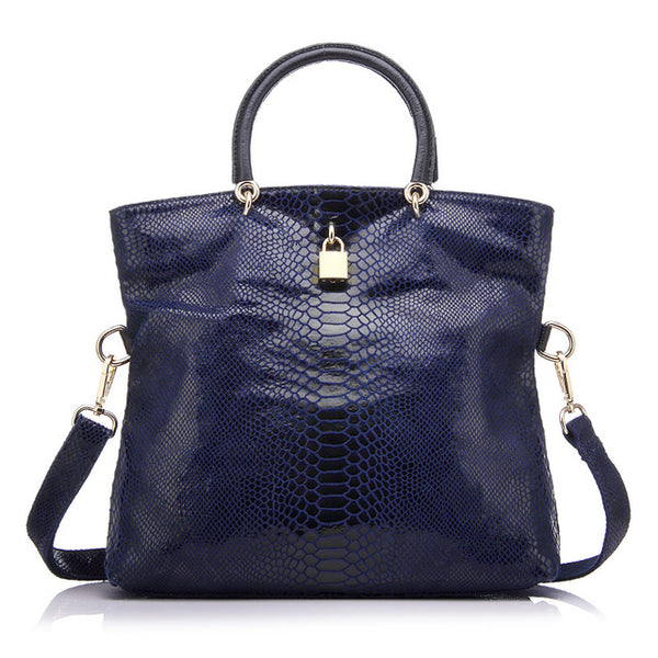 Snake Skin Designer Tote Bag