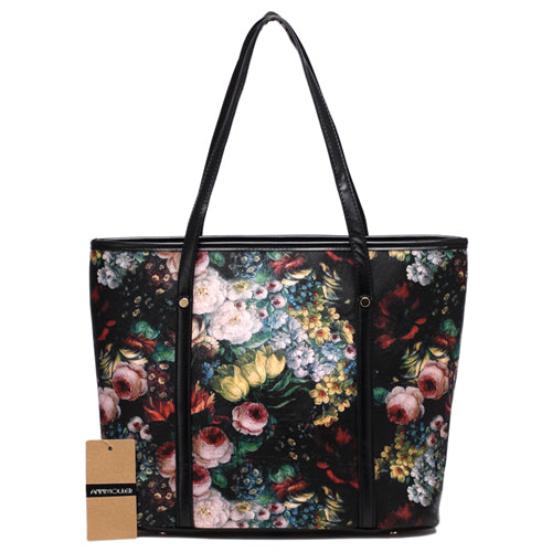 Vibrant Floral Casual Bag