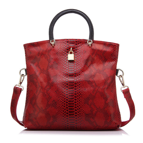 Snake Skin Designer Tote Bag