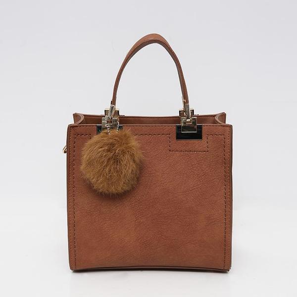 Casual Suede Tote Bag